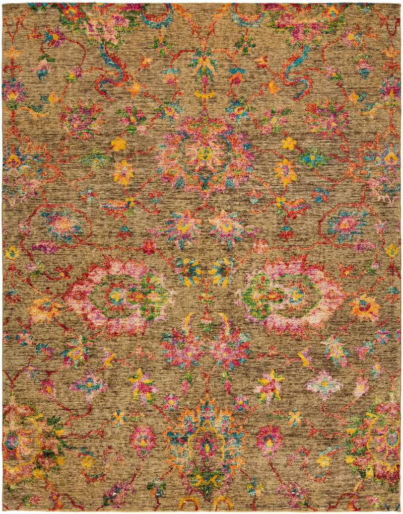Melody ME-3067 Gold Rug