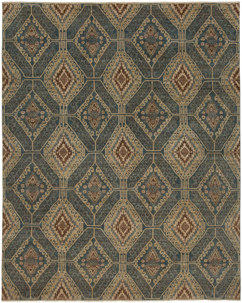 Metropolis METR-501 Blue Rug