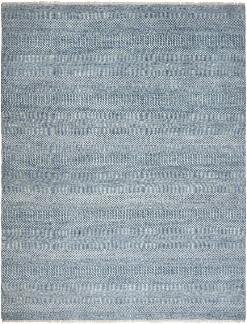 Mirage MT-105 Light Blue - Silver Rug