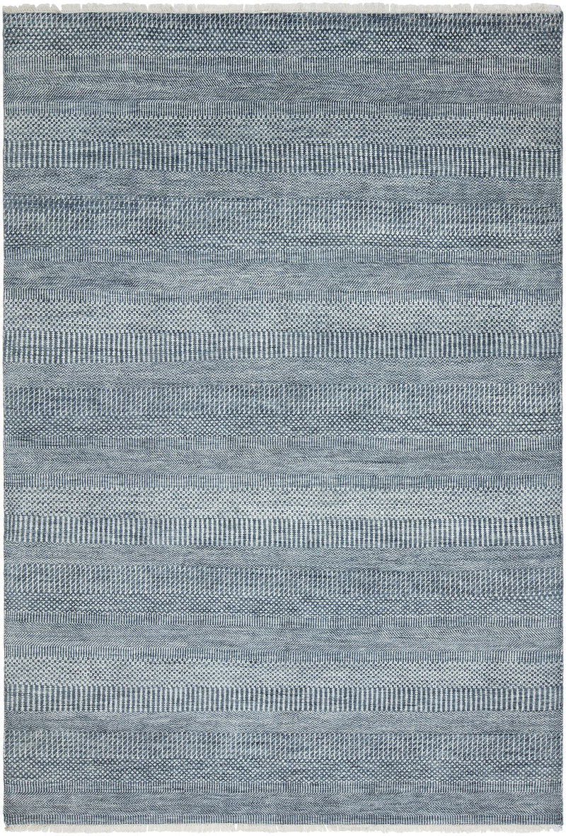 Mirage MT-106 Navy - Silver Rug