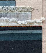 Stripes Blue Rug