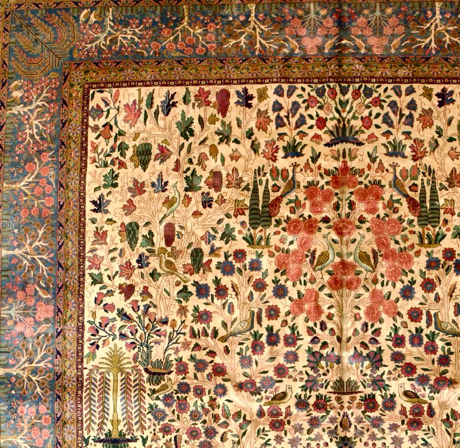 Antique Kashan Rug 11'2'' x 15'1''
