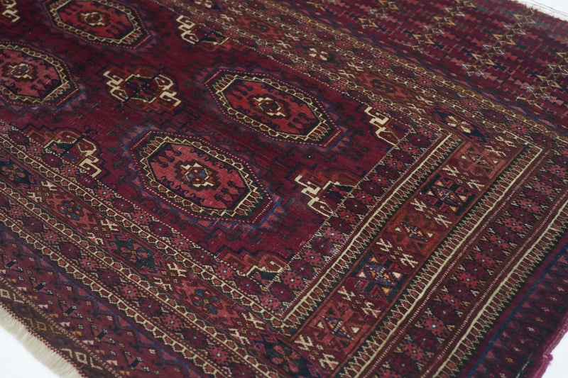 Antique Yamud Rug 2'6'' x 5'0''