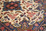 Sarouk Rug Wool on Cotton 3'6'' x 5'2''