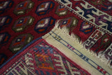 Antique Yamud Bokara Rug 3'5'' x 4'2''