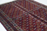 Antique Yamud Bokara Rug 3'5'' x 4'2''