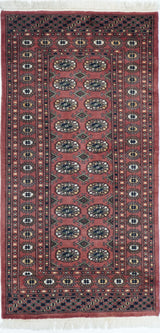 Bokhara Rug 3'0'' x 6'0''.