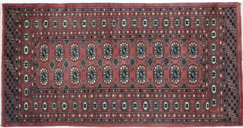 Bokhara Rug 3'0'' x 6'0''.