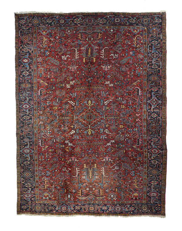 Persia Heriz Wool on Cotton 8'7''x11'7''