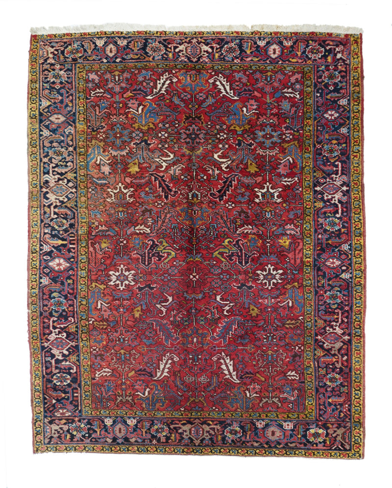 Antique Heriz Rug 6'6'' x 8'7''