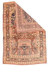 Antique Tabriz Haji Jalili Rug 4'2'' x 5'8''