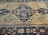 Antique Mohtasham Kashan Rug 3'11'' x 6'7''