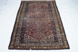 Vintage Hammedan Rug 3'7'' x 6'5''