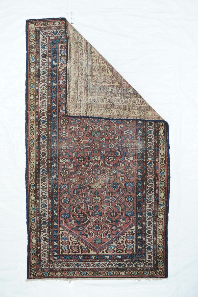 Vintage Hammedan Rug 3'7'' x 6'5''