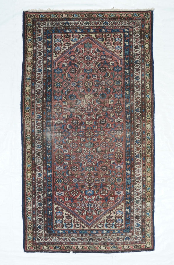 Iran Persian Hammedan Wool on Cotton 3'7''x6'5''