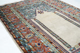 Vintage Turkish Rug 4'1'' x 6'7''