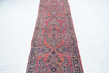 Antique Sarouk Rug 2'7'' x 13'4''