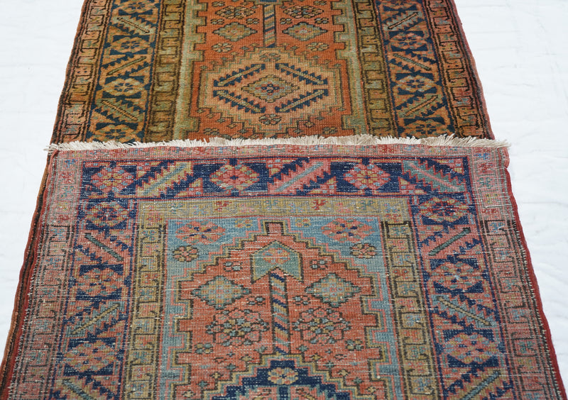 Antique Heriz Rug 3'0'' x 13'0''