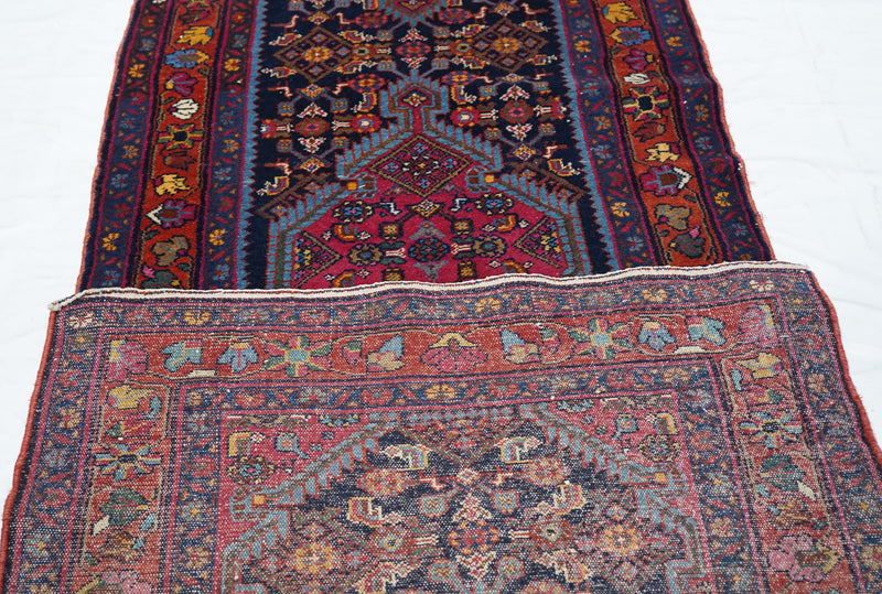 Antique Malayer Rug 3'1'' x 14'8''