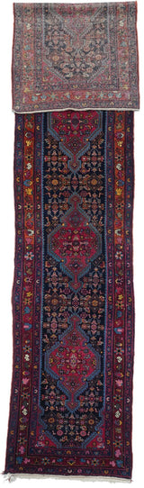 Antique Malayer Rug 3'1'' x 14'8''