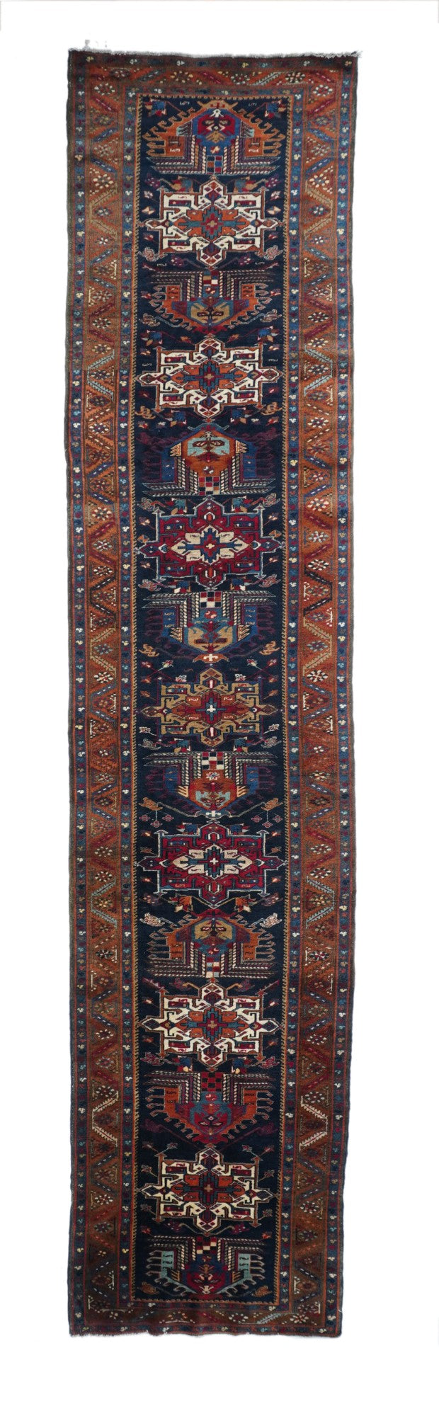 Antique Karajeh Heriz Rug 2'9'' x 14'8''