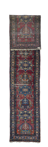 Vintage Heriz Rug 2'9'' x 15'0''