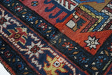 Vintage Heriz Rug 2'9'' x 15'0''