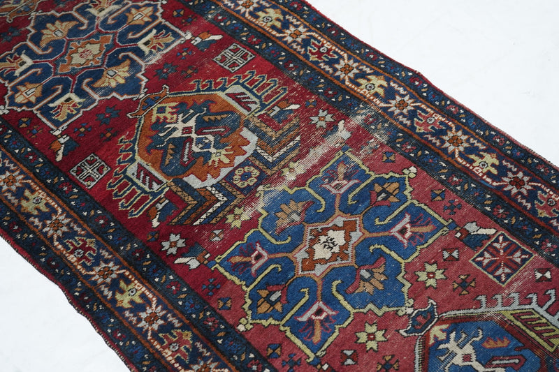 Vintage Heriz Rug 2'9'' x 15'0''