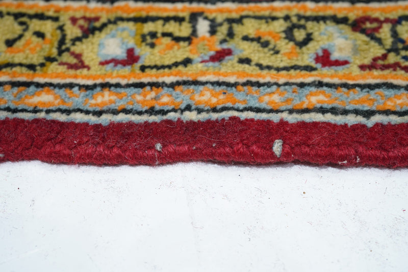 Persian Qum Wool on Cotton 4'6'' x 6'7''