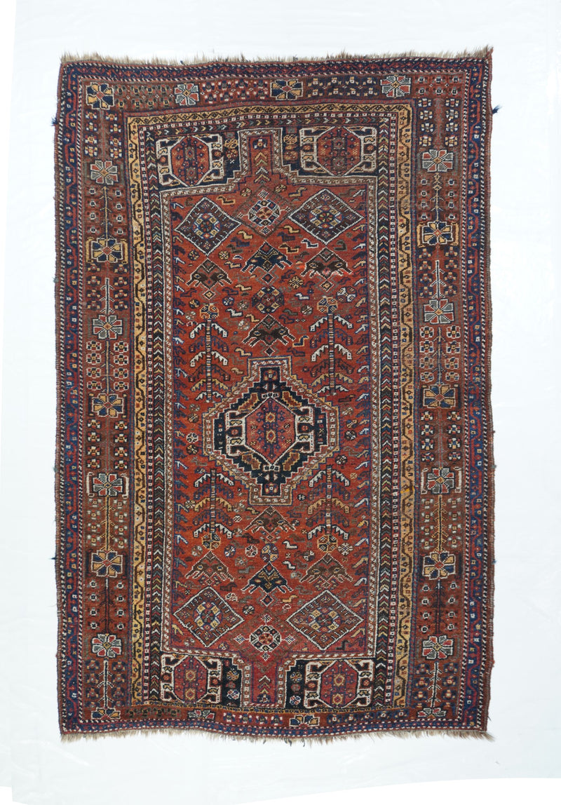 Antique Persian Rug 4'9'' x 7'5''