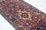 Antique Heriz Rug 3'3'' x 14'8''