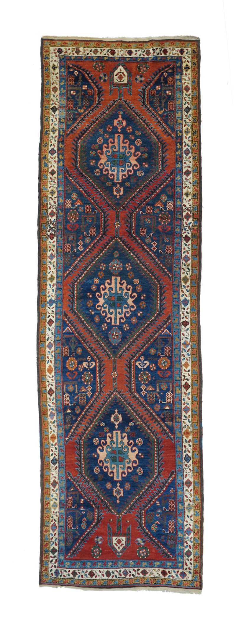 Antique Heriz Rug 3'5'' x 11'8''