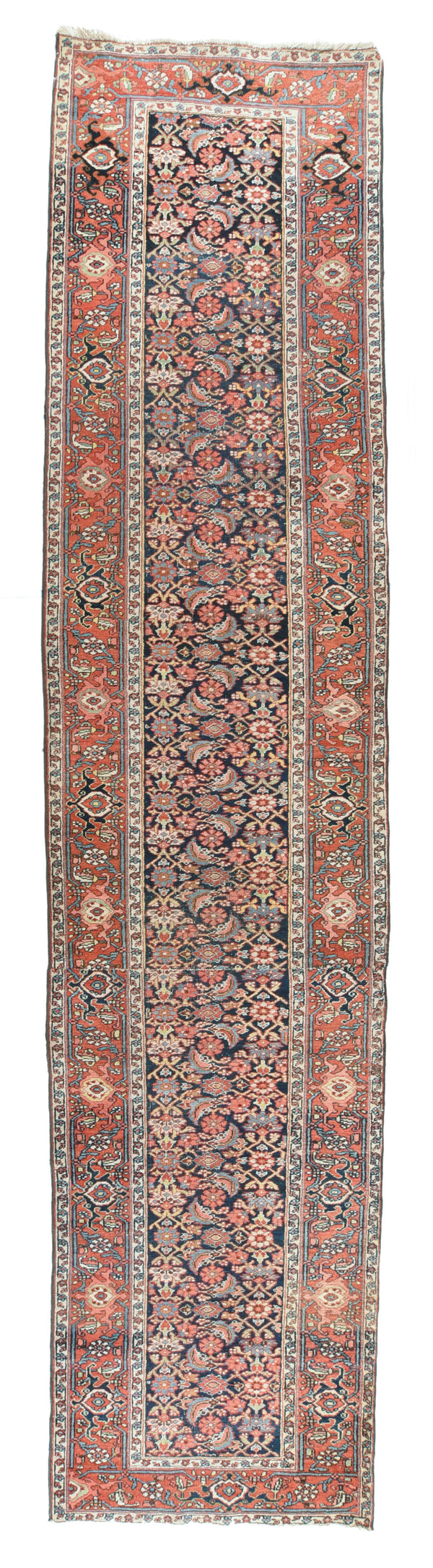 Antique Heriz Runner 3'6'' x 15'3''