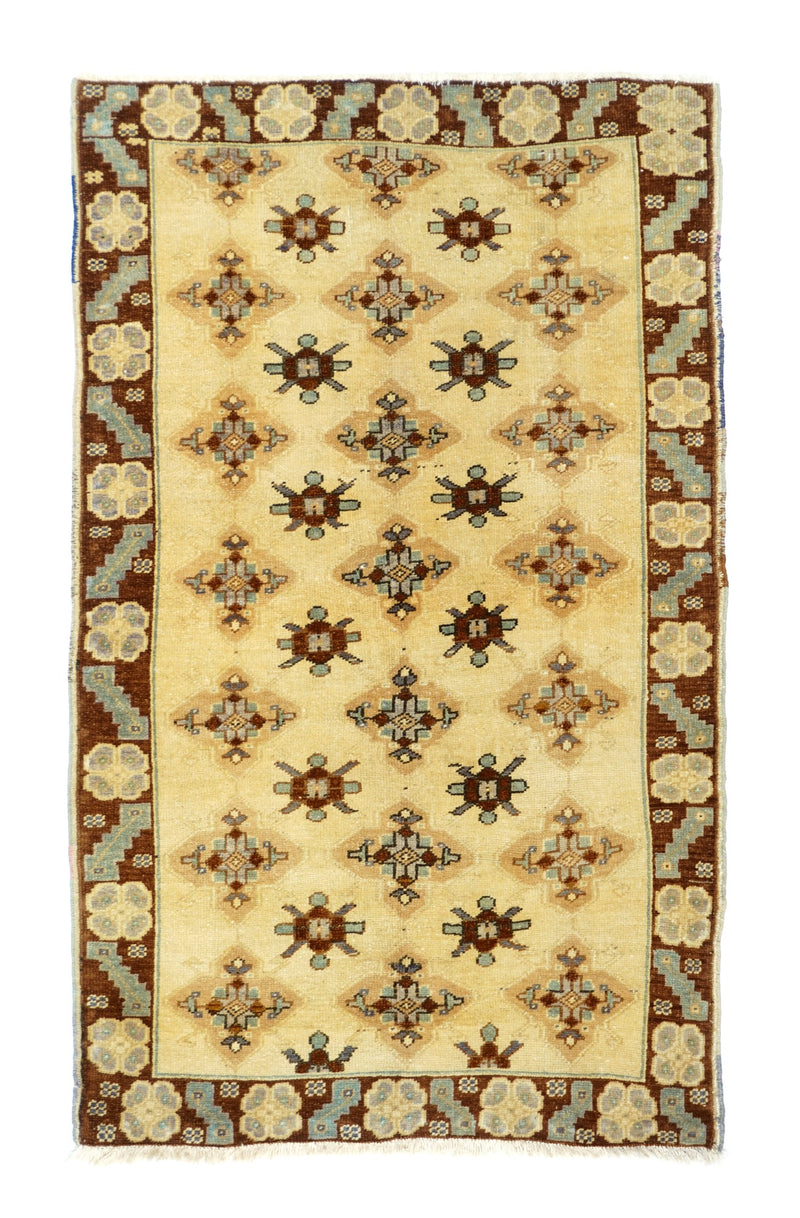 Turkish Wool on Cotton 3'4''x5'8''