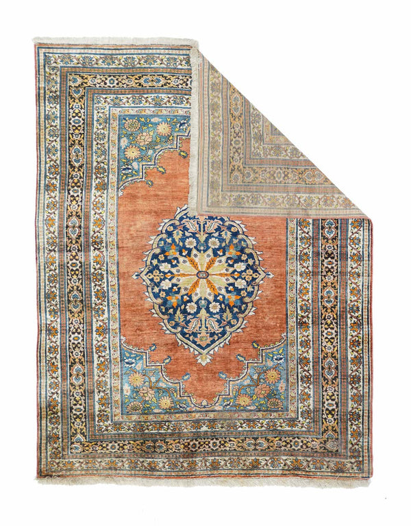 Antique Tabriz Haji Jalili Rug