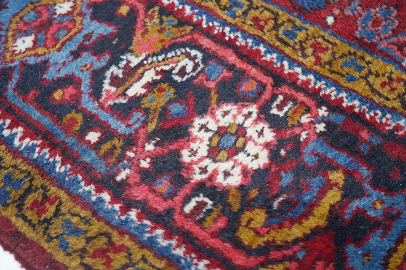 Persian Heriz Wool on Cotton 8' x 11'2''