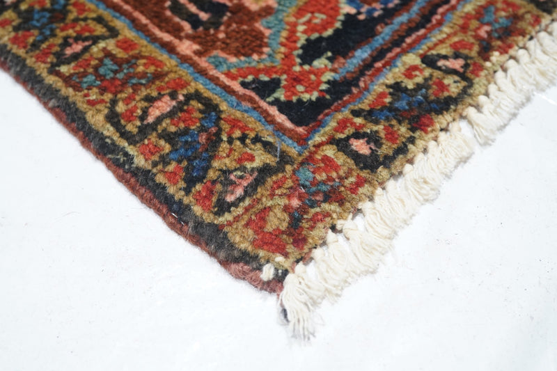 Persian Heriz Wool on Cotton 8'2'' x 11'2''