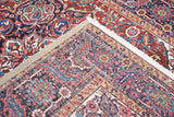 Persian Heriz Wool on Cotton 8'2'' x 11'7''