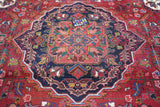 Persian Heriz Wool on Cotton 8'2'' x 11'