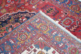 Persian Heriz Wool on Cotton 8'2'' x 11'