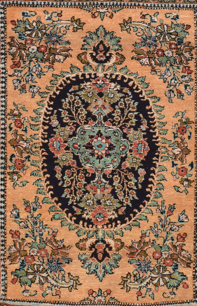 Persian Qum Rug 2' x 2'9''