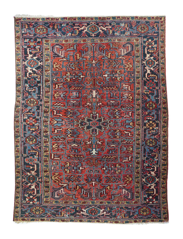 Persia Heriz Wool on Cotton 6'4''x8'9''