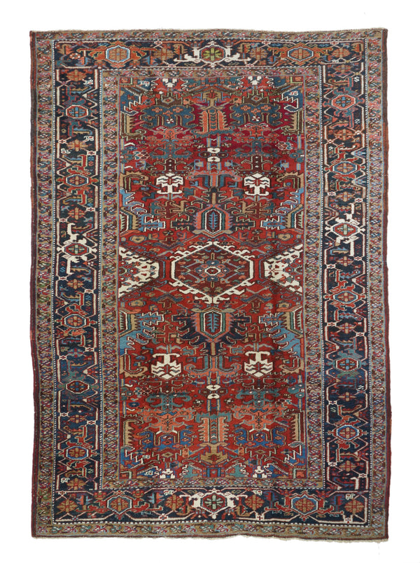 Persia Heriz Wool on Cotton 6'5''x9'