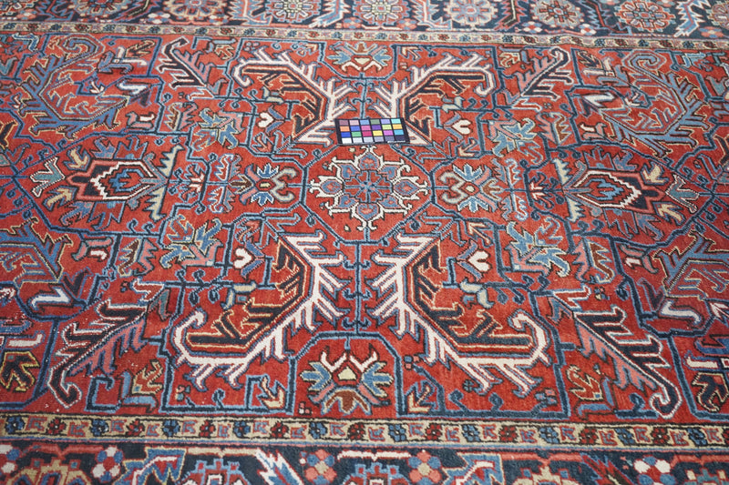 Vintage Heriz Rug 6'7'' x 9'