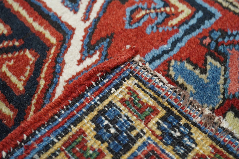 Vintage Heriz Rug 6'7'' x 9'