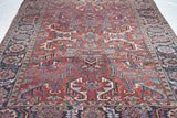 Vintage Heriz Rug 6'7'' x 9'