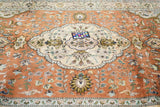 Persian Tabriz Wool on Cotton 6' x 8'9''