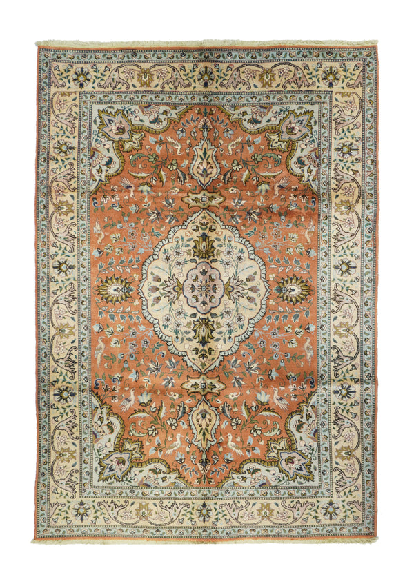 Persia Tabriz Wool on Cotton 6'x8'9''
