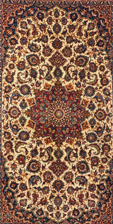 Vintage Isfahan Rug 6'10'' x 11'0''
