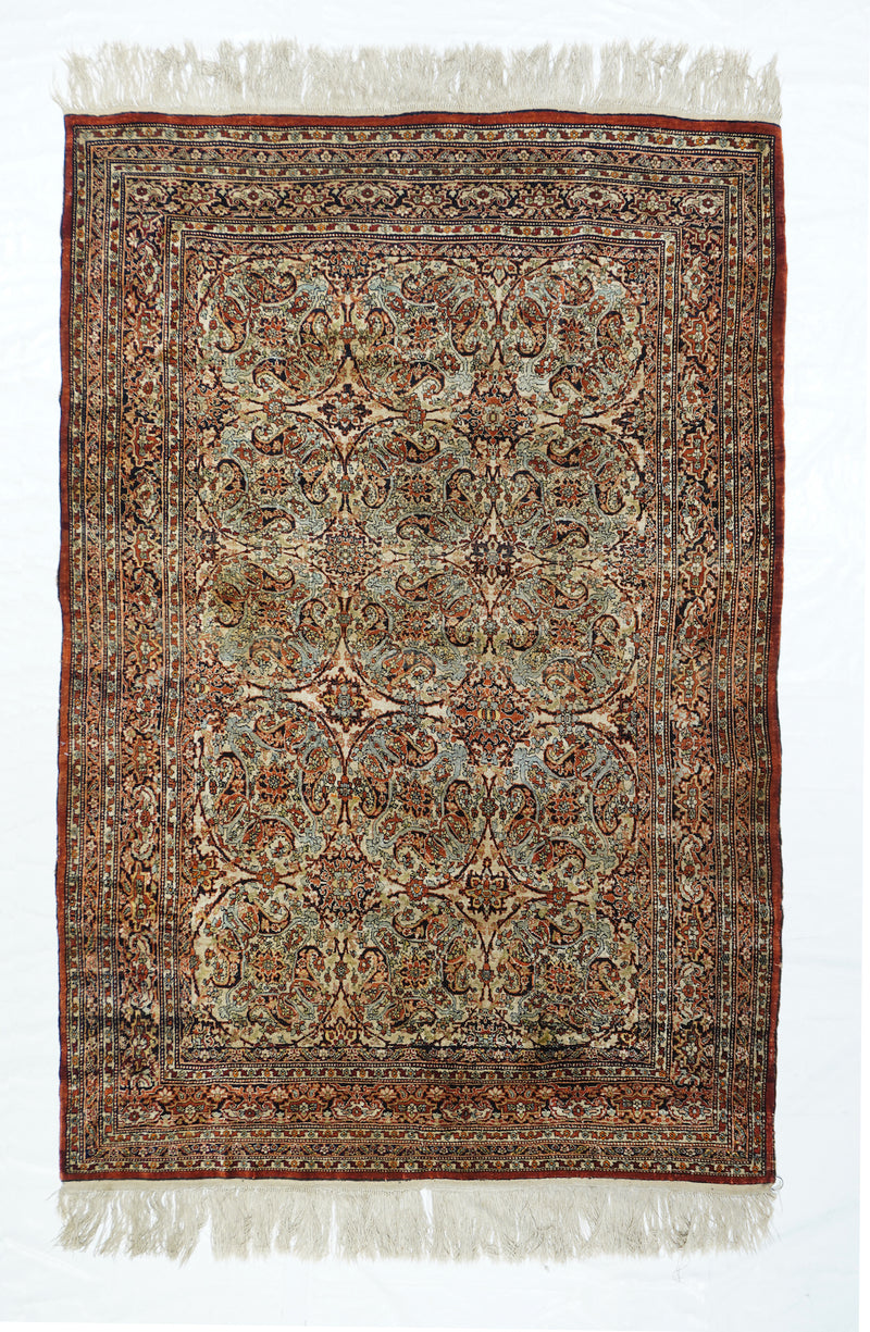 Antique Tabriz Rug 4'9'' x 7'